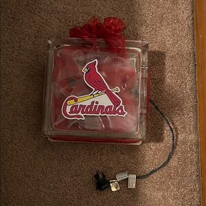 STL Cardinals Decorative Light Block